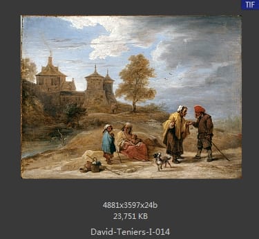 【比利时】大卫·丹尼尔斯（老、少）（David  Teniers Ⅰ& Ⅱ）