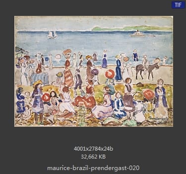 【美国】莫里斯·巴西·普伦德加斯特（Maurice Brazil Prendergast）