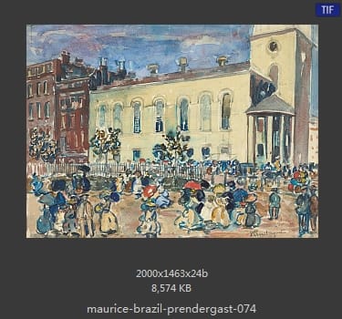 【美国】莫里斯·巴西·普伦德加斯特（Maurice Brazil Prendergast）