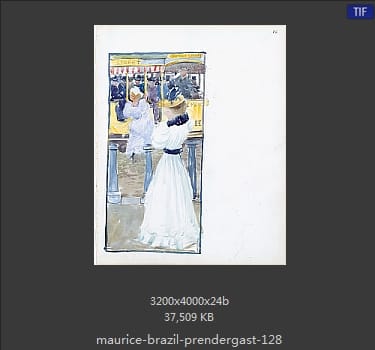 【美国】莫里斯·巴西·普伦德加斯特（Maurice Brazil Prendergast）