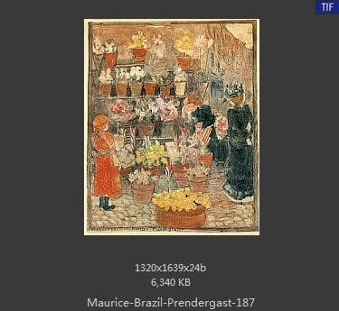 【美国】莫里斯·巴西·普伦德加斯特（Maurice Brazil Prendergast）