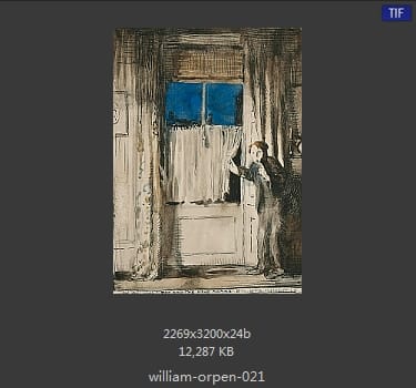 【爱尔兰】威廉·奥宾（William Orpen）