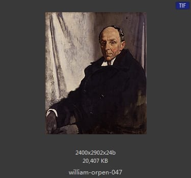 【爱尔兰】威廉·奥宾（William Orpen）