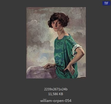 【爱尔兰】威廉·奥宾（William Orpen）