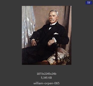 【爱尔兰】威廉·奥宾（William Orpen）