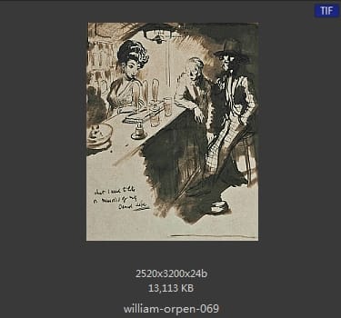 【爱尔兰】威廉·奥宾（William Orpen）